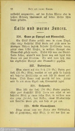 6. Kalte und warme Saucen