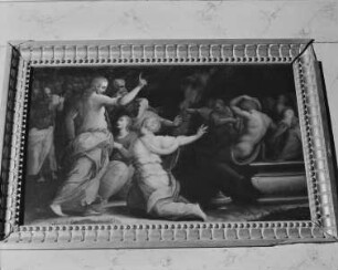 Altare Vasari — Rechte Seite des Altars — Auferweckung des Lazarus