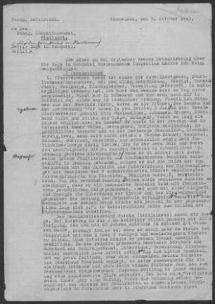 Schöntal-Rossach: Inspektionsbericht 1943