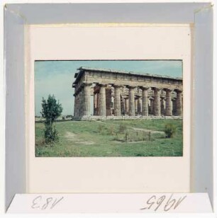 Paestum: Heraion, Südwestecke (Foto 1965)