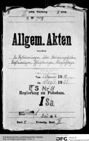 Bestimmungen über Bebauungspläne, Straßenanlagen, Pflasterungen und Bürgersteige