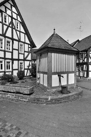 Ehem. Gemeindebrunnen (Brunnen); Schotten, Forstgartenstraße (Bei Hsnr. 2)