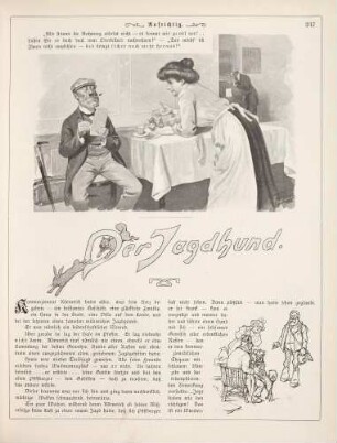 "Aufrichtig" "Der Jagdhund"
