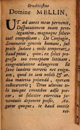 Exercitium acad. de societate coniugali