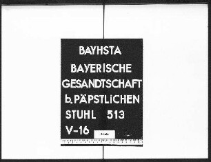 Die Haltung von Kraftfahrzeugen bei der Gesandtschaft