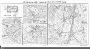 Stadtplan Vorstädte
