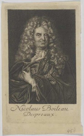Bildnis des Nicolaus Boileau-Despreaux