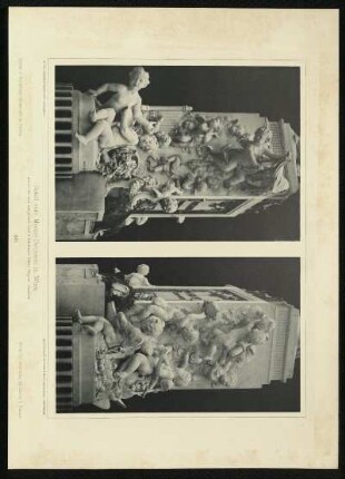 Tafel 40. Detail vom Mozart-Denkmal in Wien. Bildhauer: Viktor Tilgner