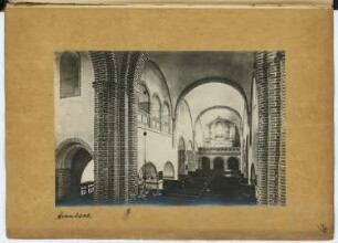 Klosterkirche, Arendsee: Innenansicht (aus: Skizzen- und Fotoalbum 9)