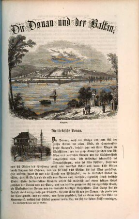 Der Kriegsschauplatz im Norden und Süden. 5. Die türkische Donau und der Balkan. - 1854. - 18 S. : Ill., Kt.