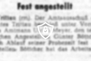 Fest angestellt