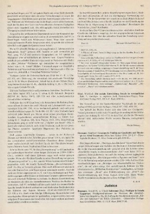 502-505 [Rezension] Predigen in Israels Gegenwart