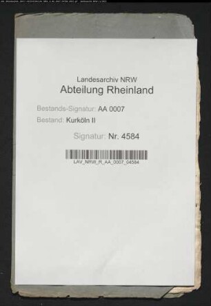 Wahlkapitulation des Bischofs Johann von Paderborn