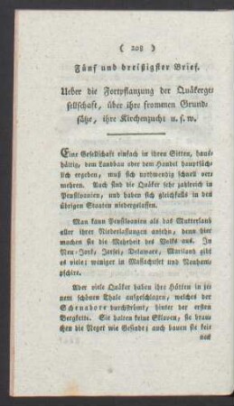 [Fuenf und dreißigster Brief. - Acht und dreißigster Brief.]
