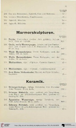 Keramik (Nr. 274-326)