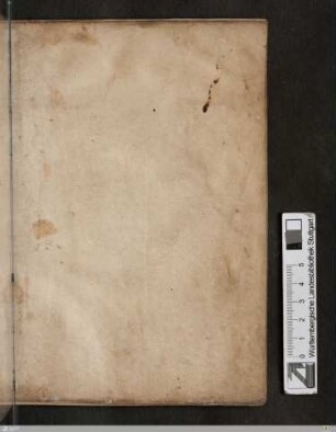 Fol. 1r-3r: Leerseiten, fol. 3v: Besitzeintrag