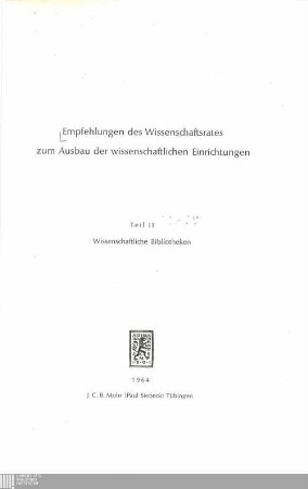 2: Wissenschaftliche Bibliotheken