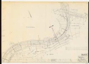 Plan der Biggetalsperre Zum Projekt gehörend: Gustav Allinger, Biggetalsperre, Kreis Olpe: Lageplan vom Ruhrtalsperrenverein (Blatt 26) 1:1000