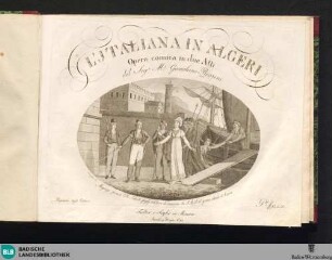 L' Italiana in Algeri : opera comica in due atti