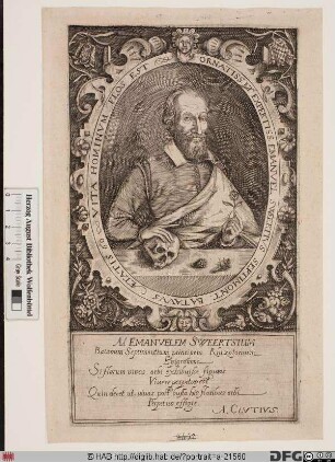 Bildnis Emanuel (1719 von) Swedenborg (eig. Swedberg)