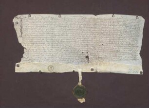 Schuldverschreibung von Berthel Wendel von Stollhofen gegen die Pfarrkirche des heiligen Cyriak daselbst