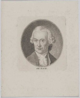 Bildnis des Friedemann Bach