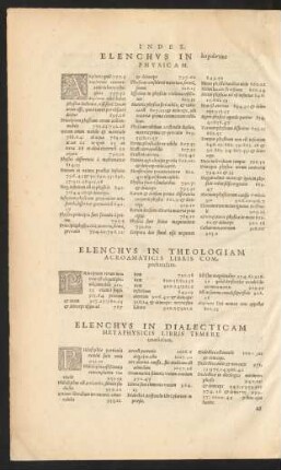 Elenchus In ... Physicam.