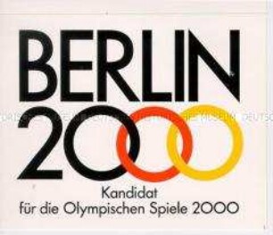 Berlin 2000 - Aufkleber