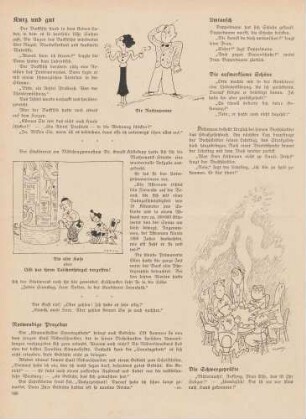 "Die Reifenpanne" "Die alte Hose oder Lissi hat ihren Taschenspiegel vergessen" "Der Schwergeprüfte"
