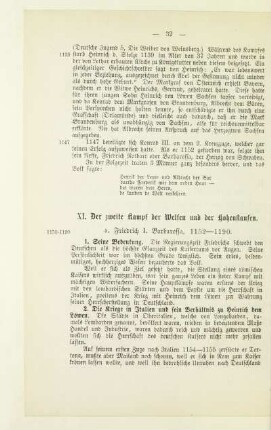 XI. Der zweite Kampf der Welfen und der Hohenstaufen
