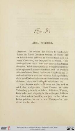 Abel Stimmer
