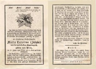 Wirtz, Schwester Maria Carolina geb. Josepha