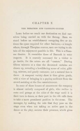 Chapter X. The theatres and gambling-houses