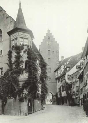 Meersburg am Bodensee, Obertor : Meersburg am Bodensee. Obertor (um 1300)