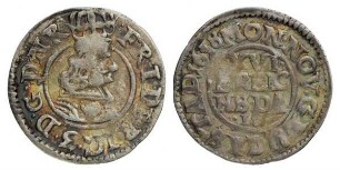1/16 Taler, Kgl. Linie Frederik III (1648 - 1670)