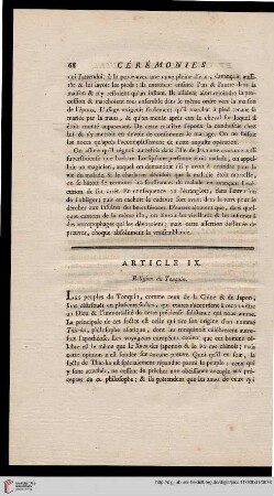 Article IX