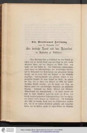 Die Breslauer Zeitung vom 13 September 1877