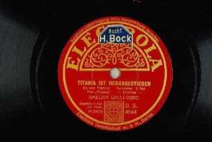 Titania ist herabgestiegen (Io son Titania) : Polonaise 2. Akt; aus "Mignon" / Thomas