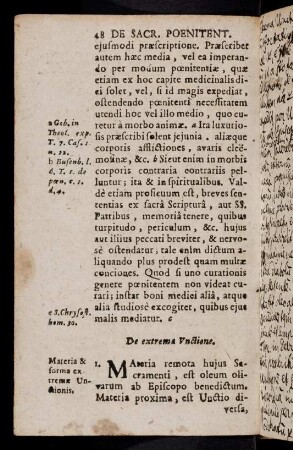 48-51, 1. Materia remora hujus Sacramenti, est ...