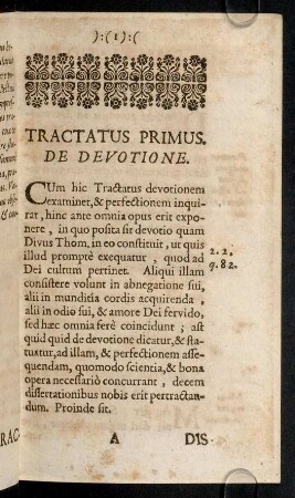 1-152, Tractatus Primus