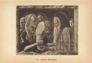 Andrea Mantegna. Darstellung Christi im Tempel. 29