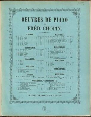 2 nocturnes pour le piano : op. 37