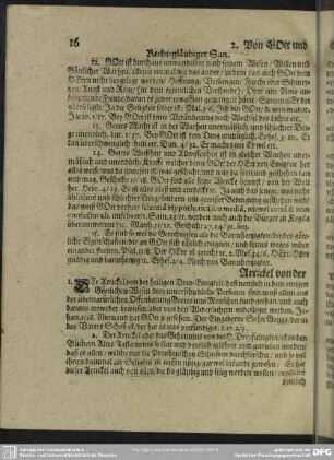 Artickel von der heiligen Dreyfaltigkeit