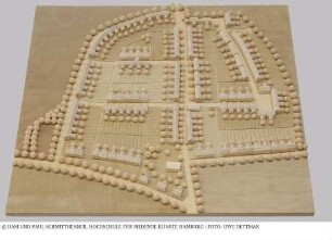 Gartenstadt Plaue - Städtebauliches Modell