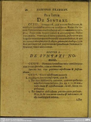 Pars Tertia De Syntaxi