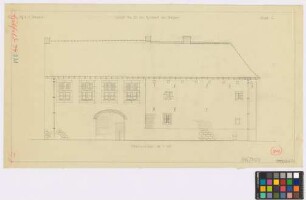 Hitfeld ([Stadtkreis] Aachen): Gehöft Nummer 36. Haupthaus (West-Ansicht)