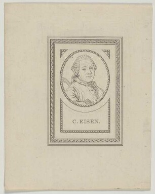 Bildnis des C. Eisen