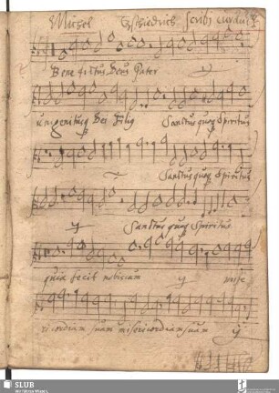 Gallus, Iacobus: Benedictus Deus