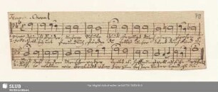 Tenore. Choral
