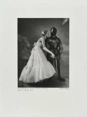 Abendkleid von Sinaida Rudow-Brosda, Berlin, etwa 1958
